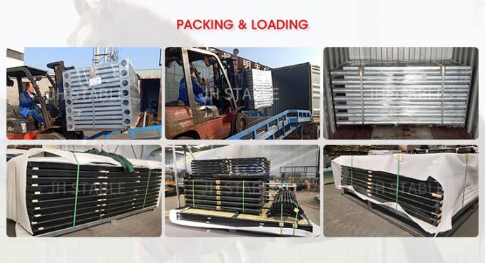 携帯用カスタマイズ可能な馬納屋の馬小屋は向かう屋根との7.2ftの高さに停止する 7