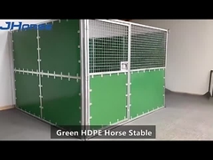 屋根によって取付けること移動式馬安定した箱のHDPEのプラスチック一時的な容易
