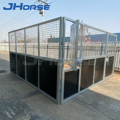屋根によって取付けること移動式馬安定した箱のHDPEのプラスチック一時的な容易