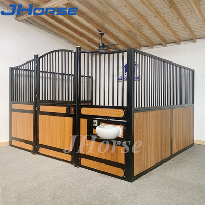 永久的な馬の馬小屋のパネル ドアのヨーロッパの馬の停止は送り装置が付いている馬を前に出します