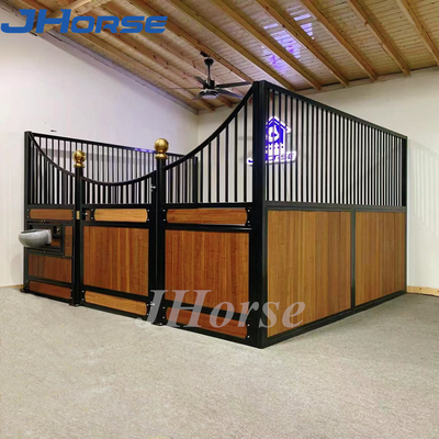 馬術の屋根のプレハブの自由なヨーロッパの馬の停止の農場の厩舎装置
