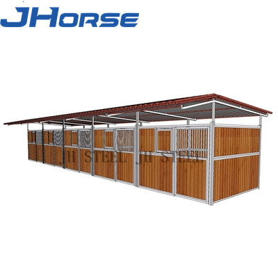 12ftの引き戸の頑丈な現代馬納屋