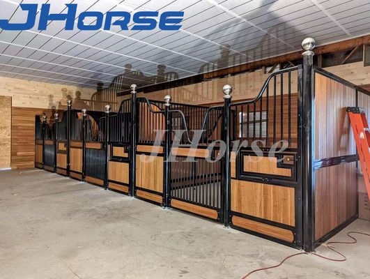 屋内強く簡単な携帯用馬の馬小屋2.2mの7.2inch高さのカスタム化