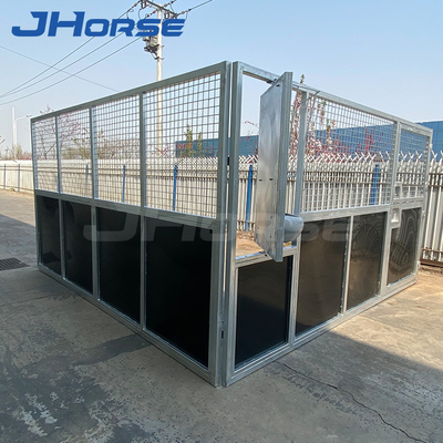 Infilled Hdpe板3mサイズの携帯用馬の停止