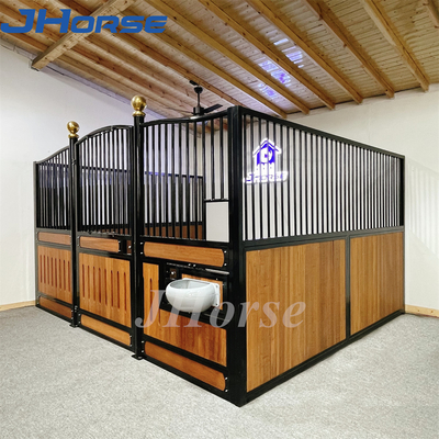 カスタマイズされる馬納屋/馬の馬小屋のための10フィートの停止の前部を着色しなさい