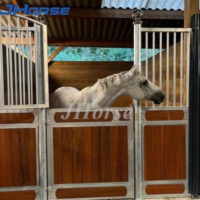 熱帯織物 馬のスタンドフロント 屋根付きのカスタム