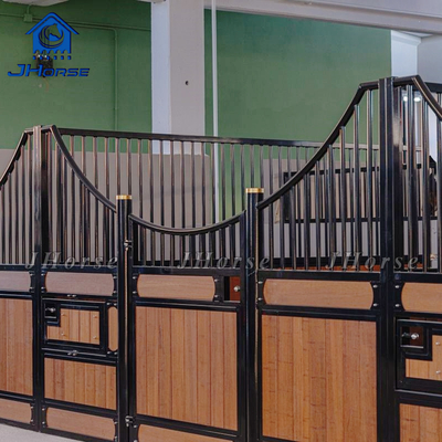 European Design Horse Stable Stall Bamboo Filled  Custom Size Horse Equipment Horse Warehouse