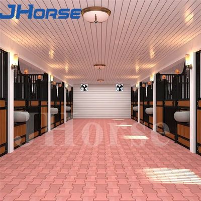 Luxury Low Cost Steel Horse Stall Panels With Smooth Joints Surface Stable Sliding Door
